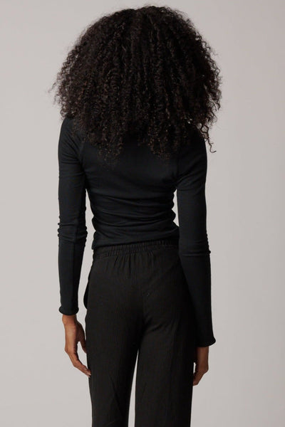 LONG SLEEVE RIB SHIRT