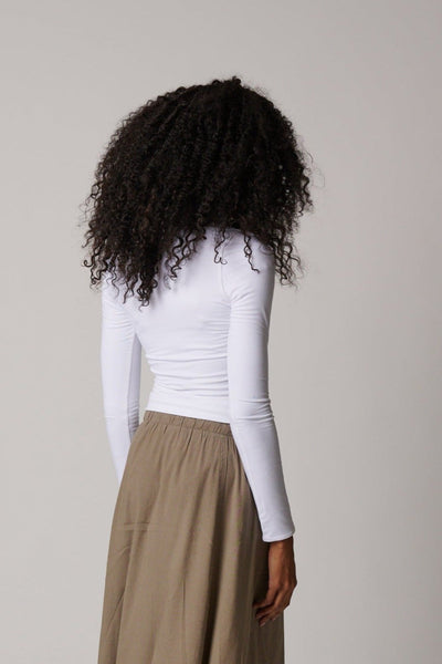 LONG SLEEVE RIB SHIRT