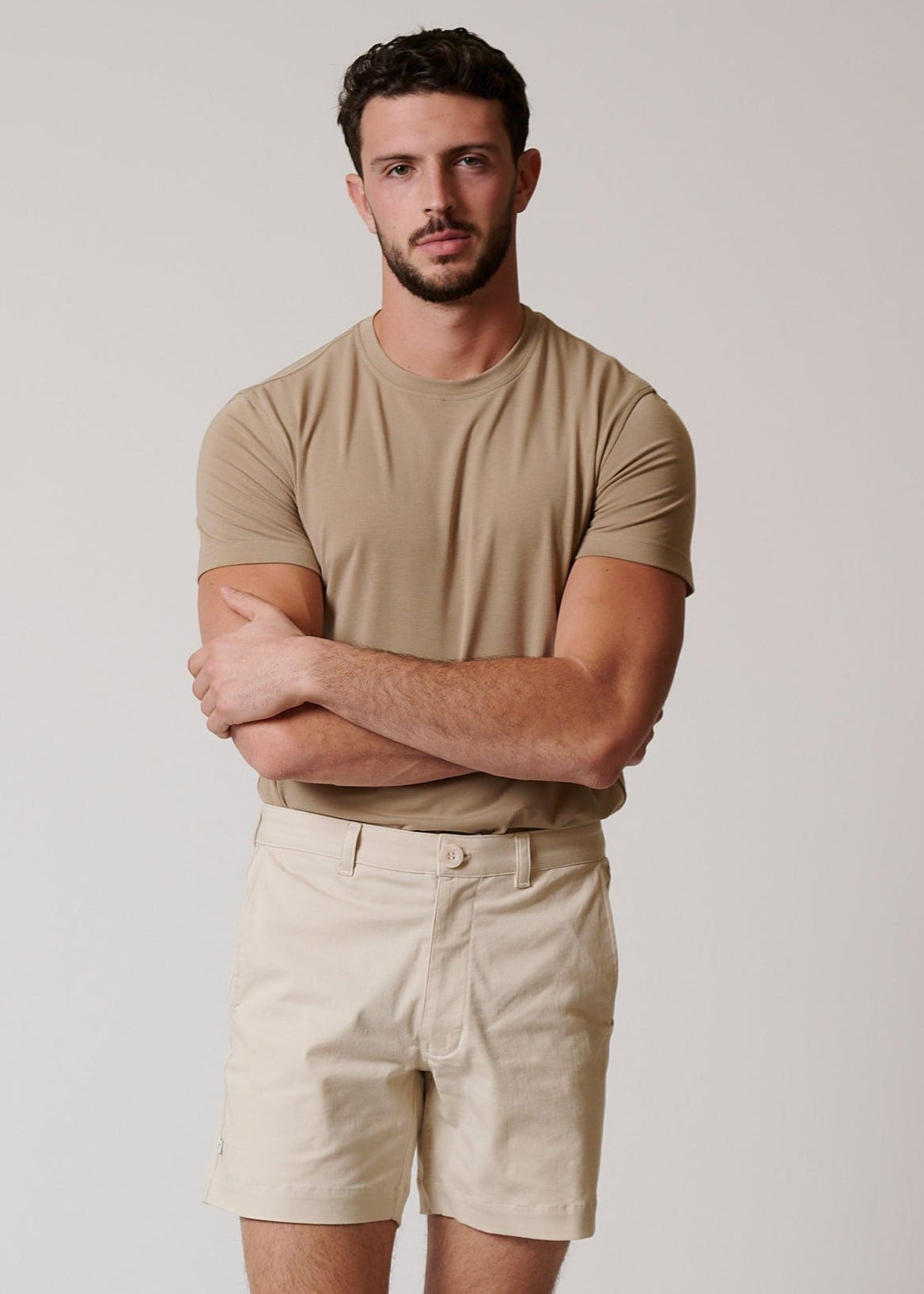 STRETCH COTTON CHINO SHORTS