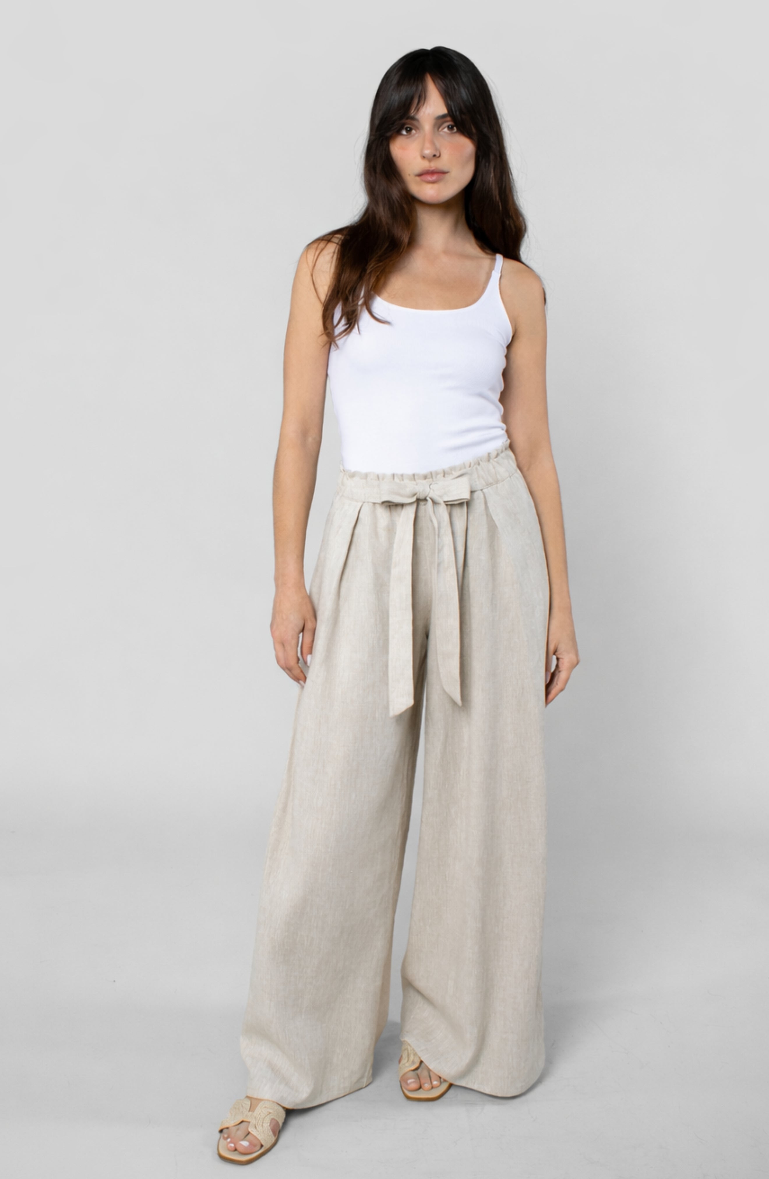 Linen Cabana Pant | Women's Wide Leg Linen Pants | Leisure Lab