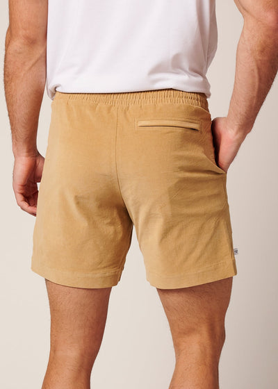 PATCH POCKET CORDUROY SHORT
