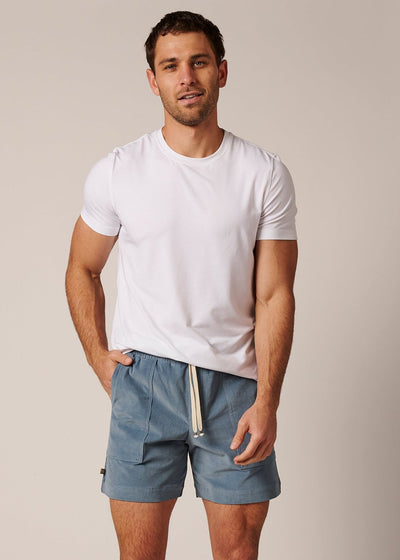 PATCH POCKET CORDUROY SHORT