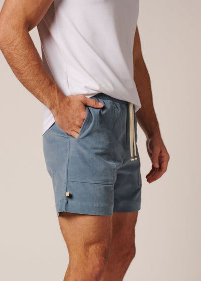 PATCH POCKET CORDUROY SHORT