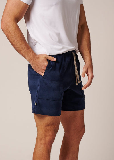 PATCH POCKET CORDUROY SHORT