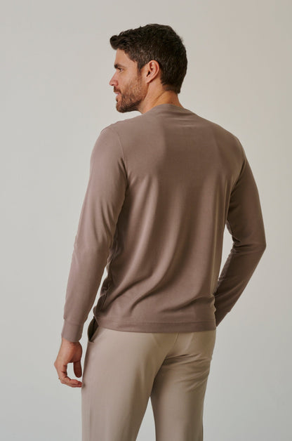 LONG SLEEVE HENLEY